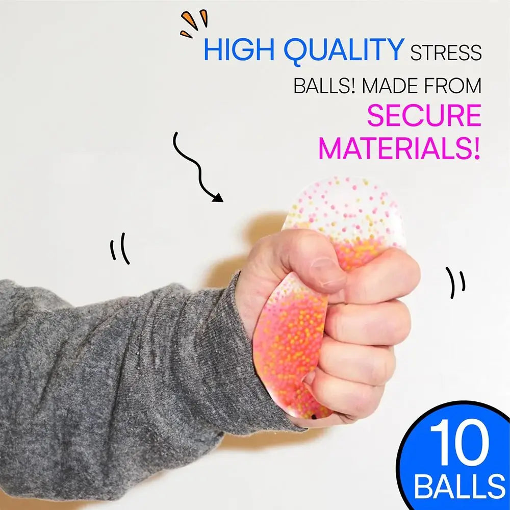 New Glow Stress Relief Fidget Octopus Balls Cute Soft Squeeze Funny Gift TPR Decompressing