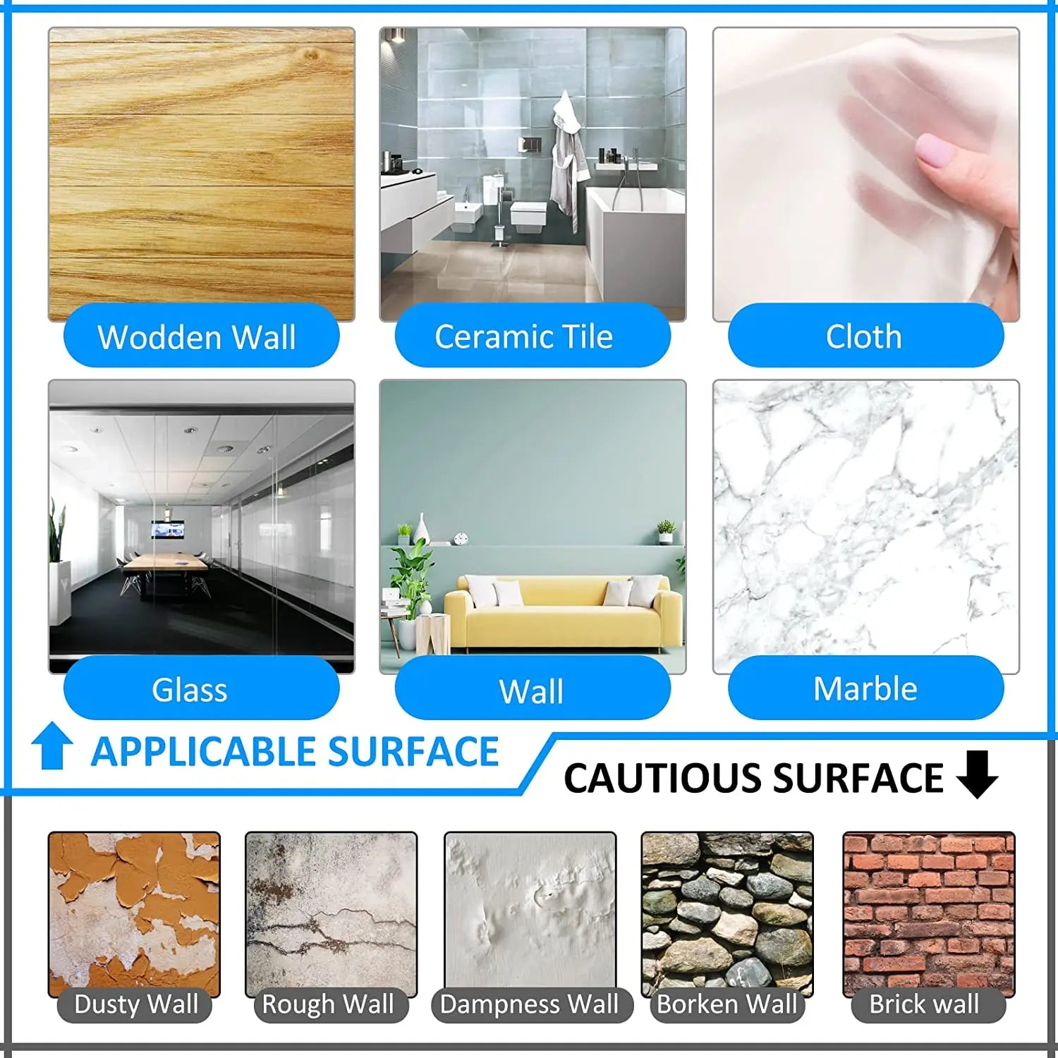 3M Transparent Double Sided Tape Nano Tape Waterproof Wall Stickers Reusable Heat Resistant Bathroom Home Decoration Tapes