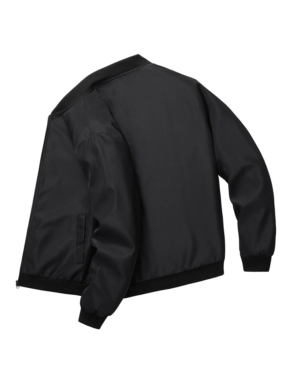 Men's Solid Color Casual Sports Zipper Stand Collar Hoodie Cardigan Coat - Comfortable Fashionable Men's Outerwear