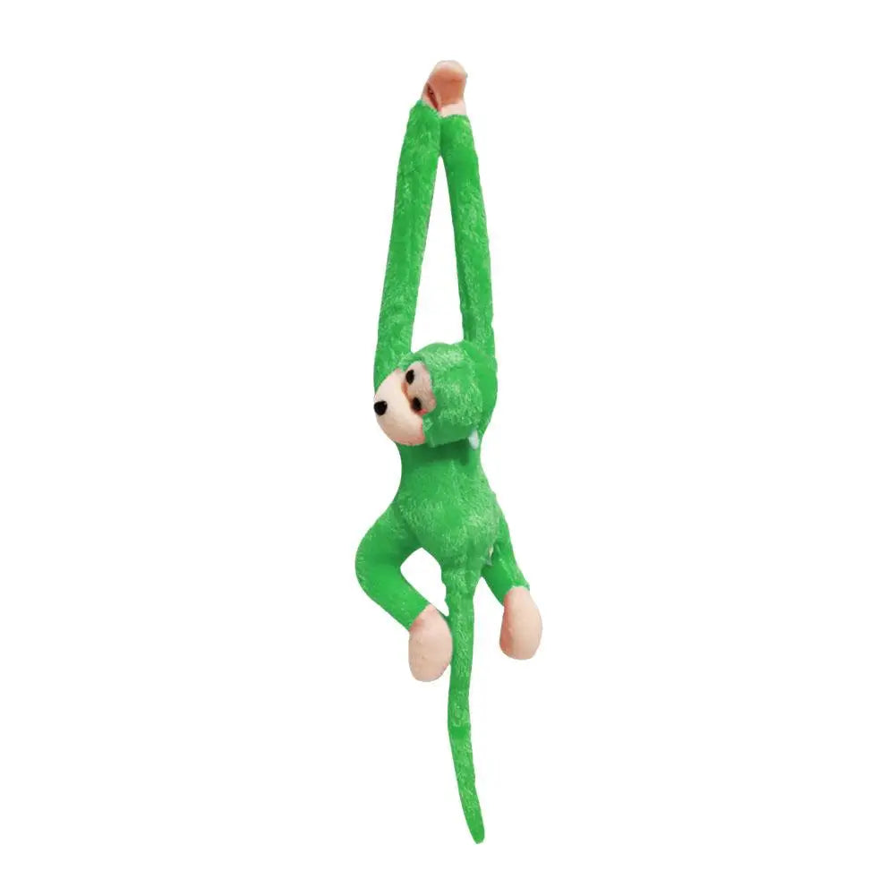 Long Arm Monkey Plush Doll Color Stuffed Monkey Cute Animal Plush Toys Creative Curtain Doll Hanging Monkey Plush Animal Gifts
