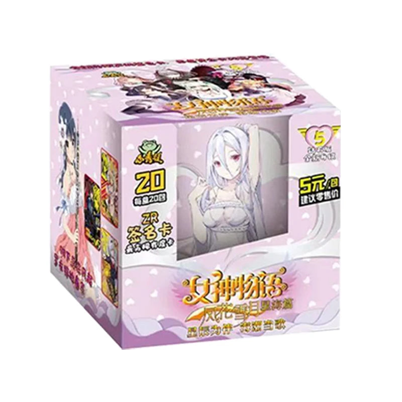 Goddess Story NS Cherish Series Anime Girls TCG CCG Booster Box Trading Collection Cards Rare NS-5M-01 NS-02 Rare Ssr MR