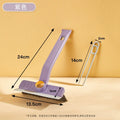 4 in 1 360° Rotating Hard Bristle Scrubber Multi-Purpose Tile Cleaning Brush with Clip Scraper for Bathroom Kitchen Floors