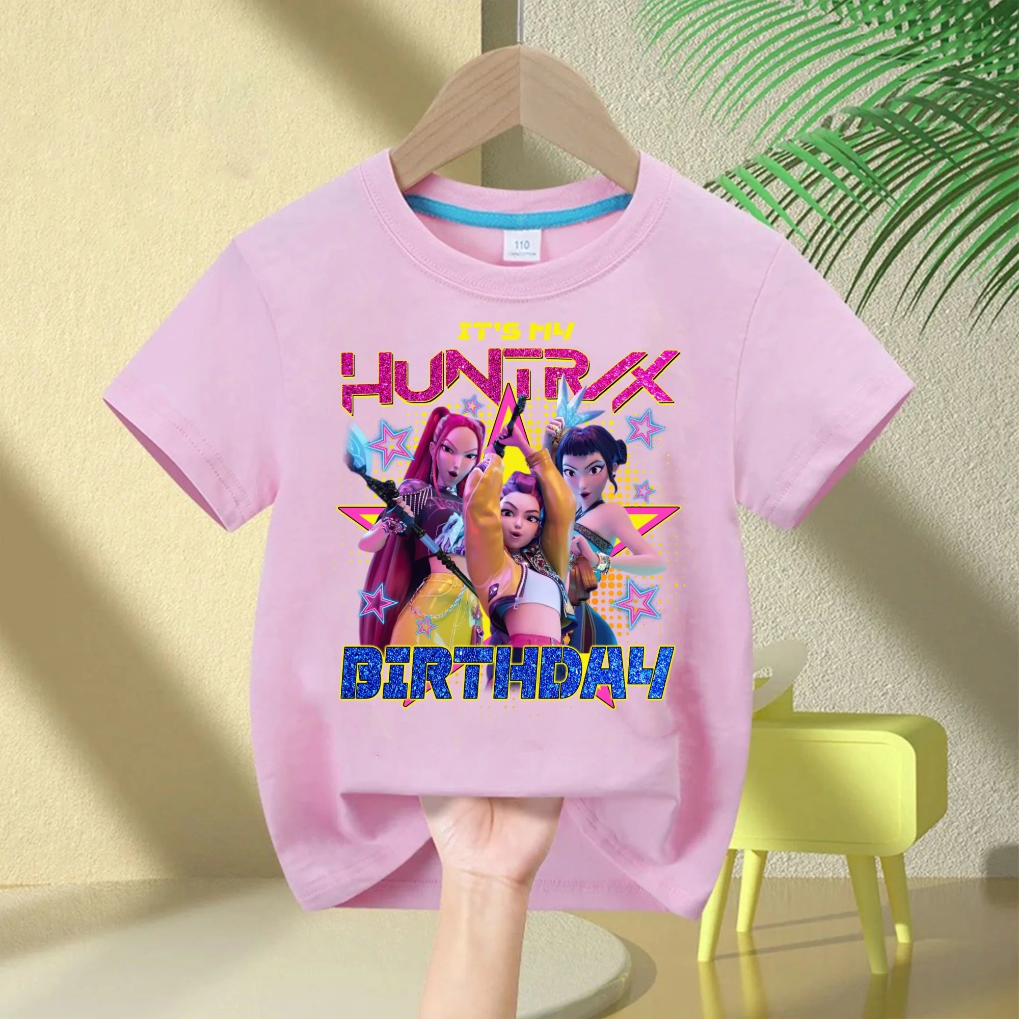 Kpop Demon Hunters 2026 Hot Movie Kids T‑Shirt Soft Cotton Toddler Boys Girls Tops Fashion Casual Children Clothing Fan Gifts