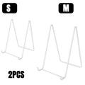 1-3PC Iron Art Magazine Display Stand Home Photo Frame Display Rack Plate Bowl Picture Frame Photo Book Pedestal Holders Storage