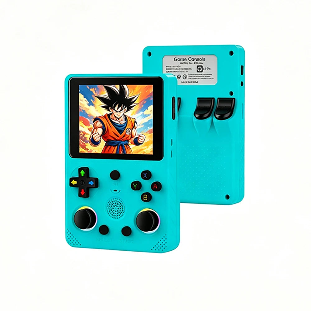 RG36max Upgraded Version Retro Handheld Game Console, RK3326 Quad-Core, 3.5" Screen, 128GB 40000+ Games, RGB Joysticks