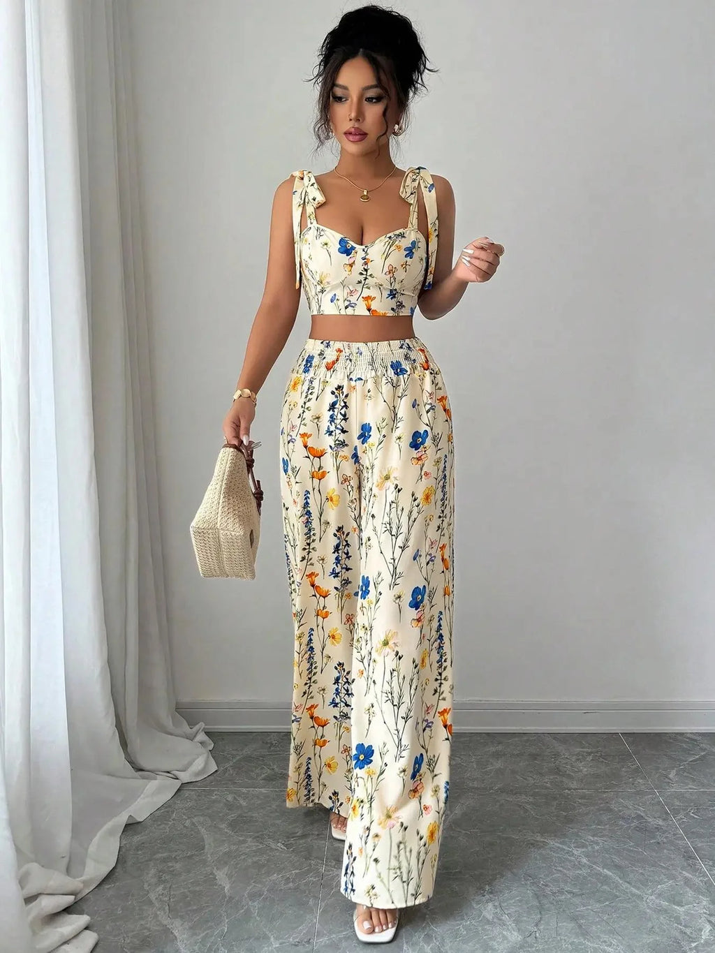 Women's Two-Piece Set, Stylish and Comfortable for Casual Wear, Perfect for Any Occasion, Trendy Look for Women