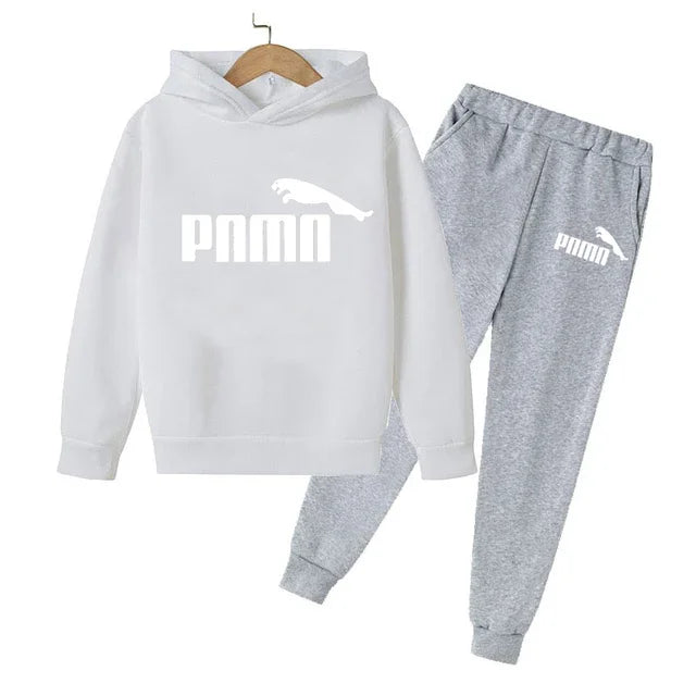 3-12 Years Children Holiday Gifts 2pcs Set Boy Girl Kid's Clothes Hoodie+Pants Suit  Spring Autumn Tracksuit