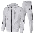 2026 Spring Autumn Men's Two Piece Tracksuit Long Sleeve Hoodie And Jogger Pants Fitness Running Casual Sportswear Outfit