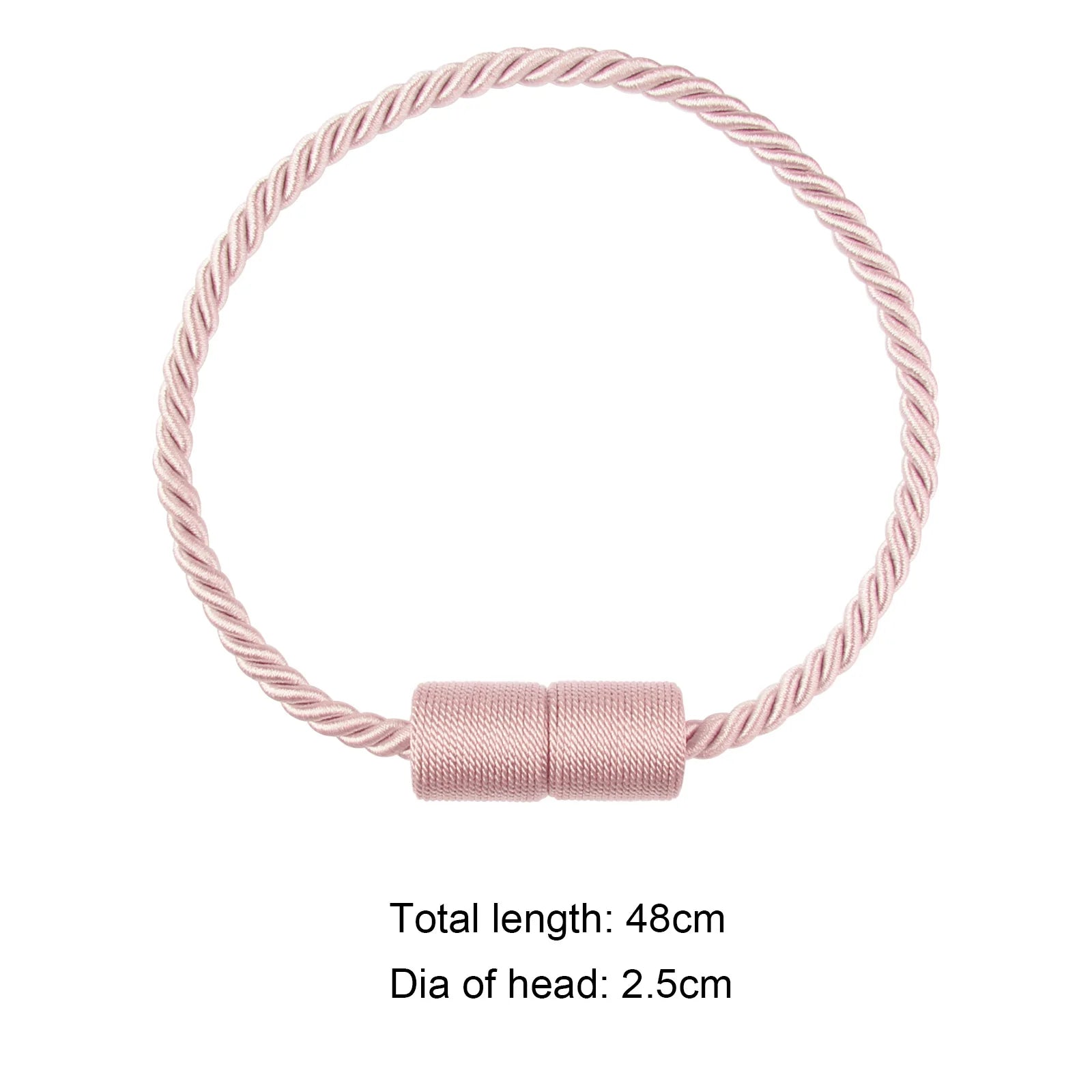 BELAVENIR Magnetic Curtain Tieback High Quality Clip Curtains Buckle Holder Decorative Home Polyester Curtains Accessories