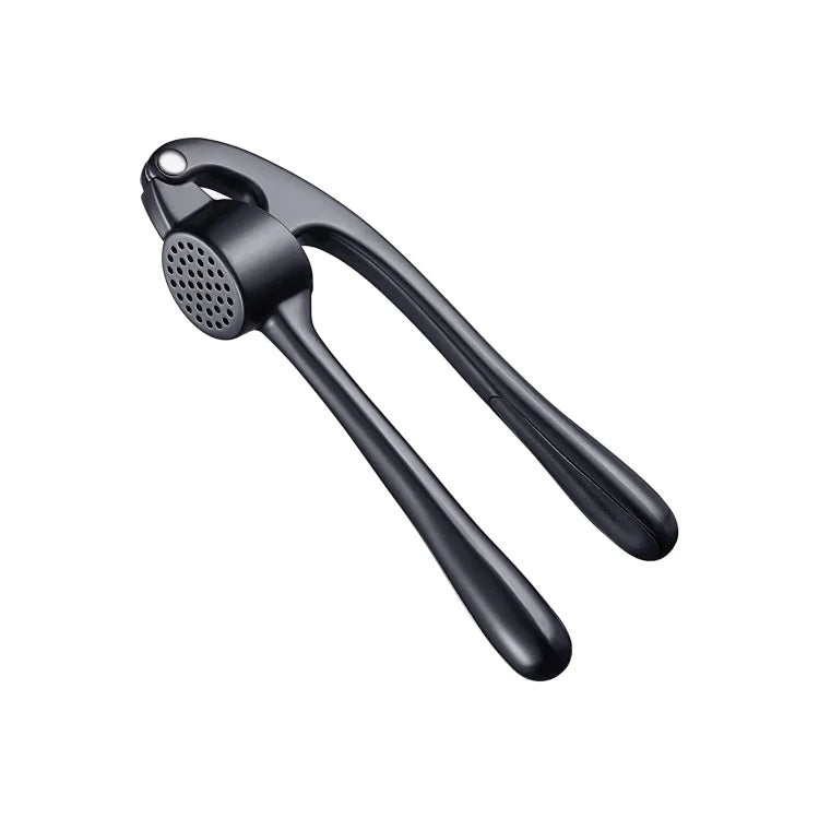 LMETJMA Premium Garlic Press Stainless Steel Garlic Mincer Garlic Crusher Easy to Squeeze and Clean Kitchen Tools JT202