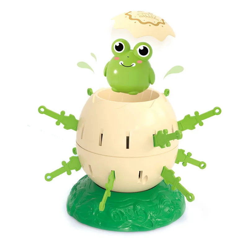 Mini Penguin Novelty Toys Pirate Bucket Plug-in Funny Parent-child Interactive Games Party Tricky Desktop Toy Thinking Training