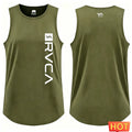 men's t-shirts and tank top Men Sleeveless T-shirt Casual letter vest Print T-shirt Graphic Summer Polyester sports tank top men