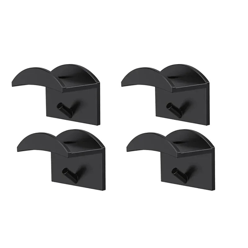 Baseball Cap Hooks Wall Mounted No Trace Hooks for Hat Necklace Headphone Storage Simple Design Home Accessories Wall Hooks