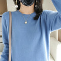 Women Sweater O-neck Autumn Winter BasicPullover Warm Casual Pulls Jumpers Korean FashionSpring Knitwear Bottoming Shirt 2026