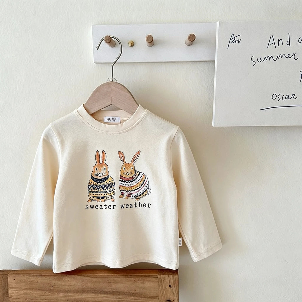 Children's Wear Autumn Clothing Long Sleeve Tees Tops Simple Casual Kids Bottoming Shirts Crewneck Blouse Baby Girls Base Shirt