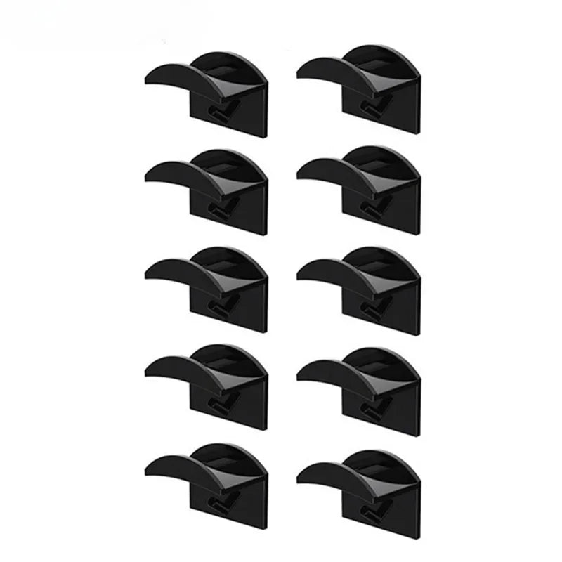 Baseball Cap Hooks Wall Mounted No Trace Hooks for Hat Necklace Headphone Storage Simple Design Home Accessories Wall Hooks