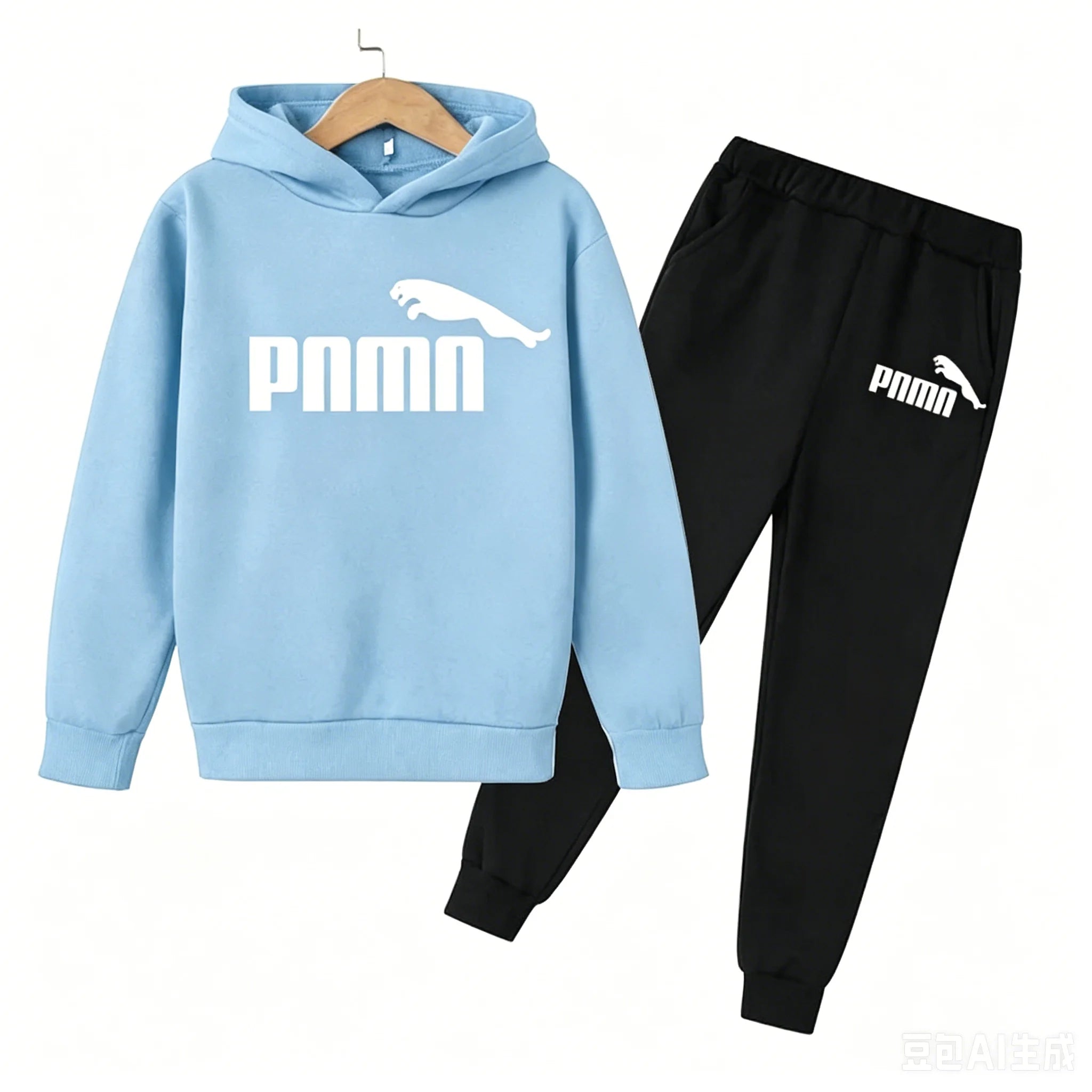 3-12 Years Children Holiday Gifts 2pcs Set Boy Girl Kid's Clothes Hoodie+Pants Suit  Spring Autumn Tracksuit