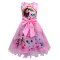 Gabby's Dollhouse Kids Summer Gabby Cats Dress Baby Girls Cute Lace Princess Dress Toddler Girls Birthday Party Dresses Headwear