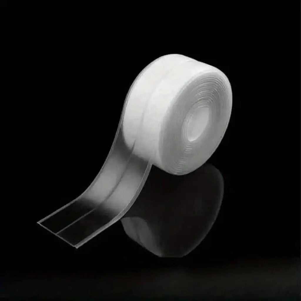 Waterproof Transparent PVC Self-adhesive Tape Bathroom Wall Tapes Toilets Strips Sink Edge and Bathroom Kitchen Sealing Strips