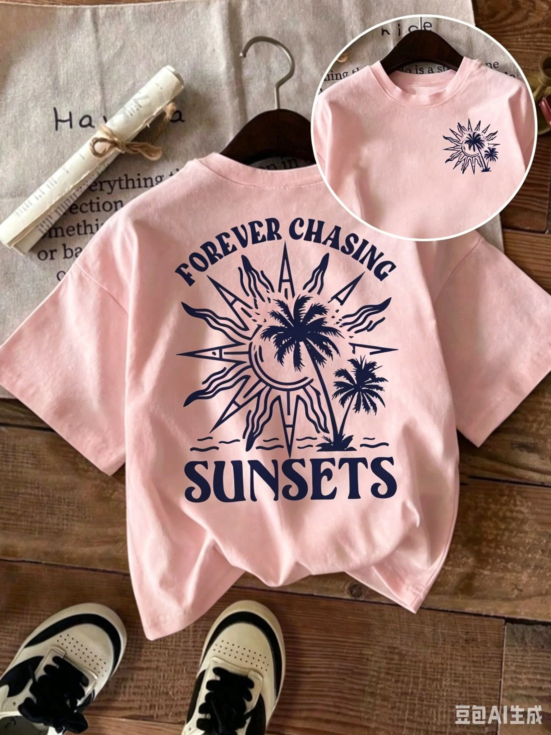 New Summer Cotton T-Shirt for Kids, Daily Casual Style, Breathable and Comfortable, Short-Sleeved, with a Cartoon Lemon Print.