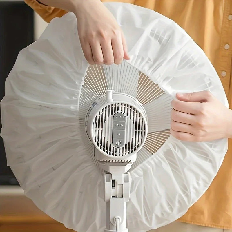 One Set 2 Electric Fan Dust Cover • Durable Protective Cover • Suitable for All Fans • Easy-to-Clean Design for All Seasons • Su