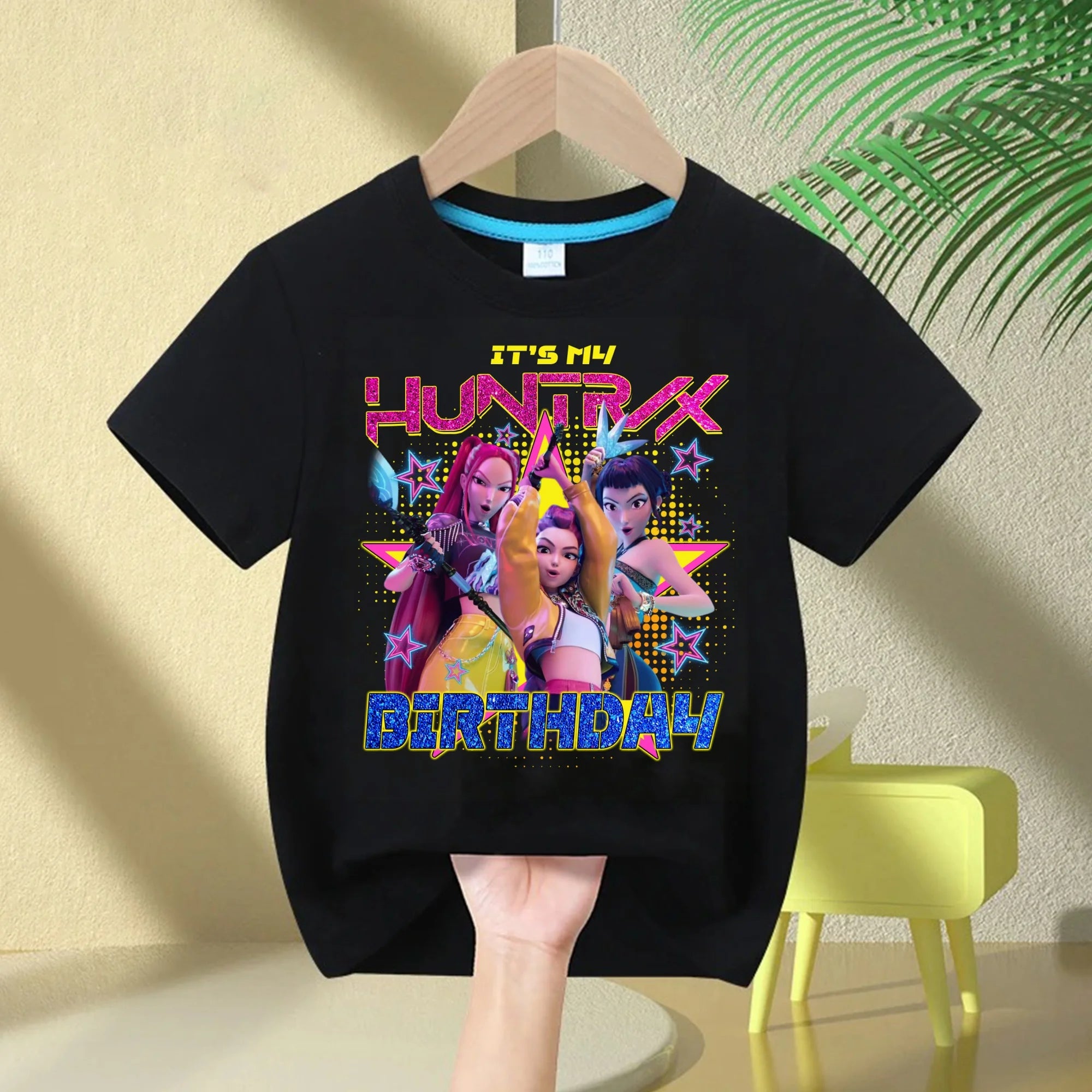 Kpop Demon Hunters 2026 Hot Movie Kids T‑Shirt Soft Cotton Toddler Boys Girls Tops Fashion Casual Children Clothing Fan Gifts